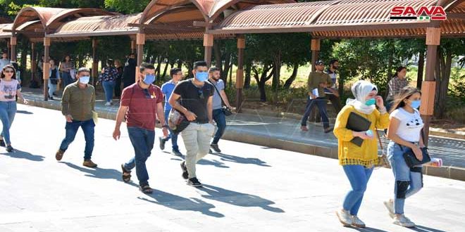 Al-Baath University’s students