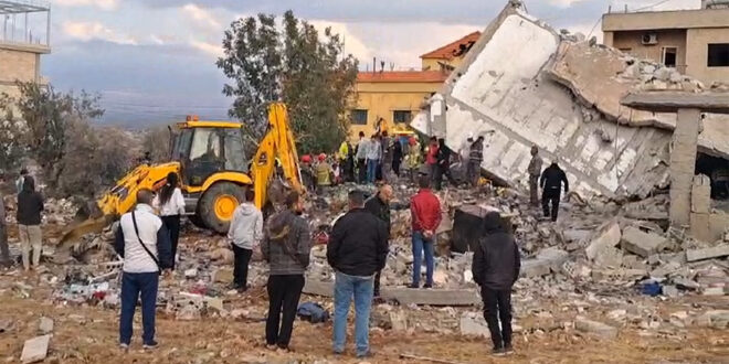 Martyrs and wounded in Israeli air raids on Baalbek-Hermel, Lebanon