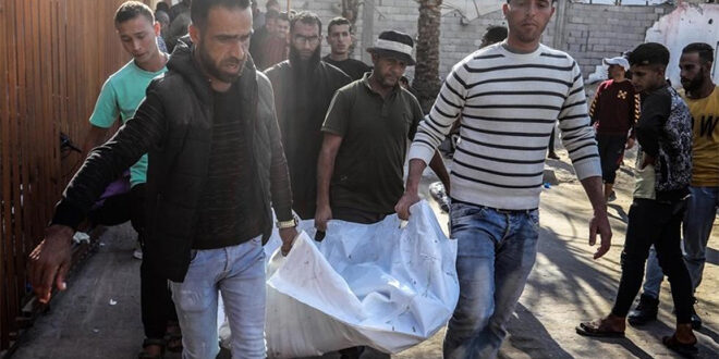 Two Palestinians martyred and injured in Israeli shelling of Gaza Strip