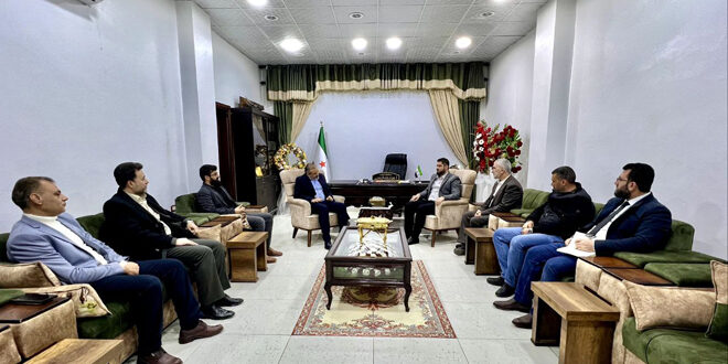 Idleb Governor, IOHR discuss the situation of displaced people in camps