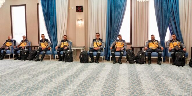 35 volunteers from the Syrian Civil Defense arrive in Qatar