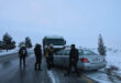 Damascus-Homs Highway passable with difficulty due to snow and ice