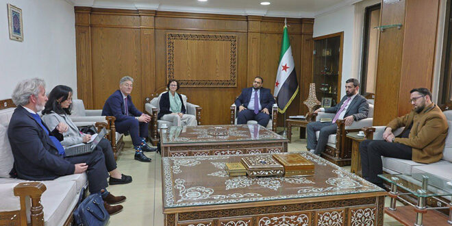 Economy Minister receives a delegation from the European Union Commission