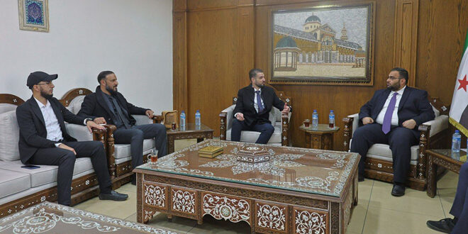 Economy minister, Syrian-Scandinavian Council discuss joint cooperation