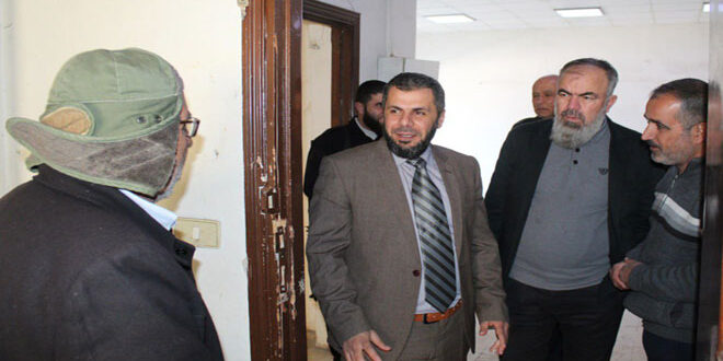 Minister of Communications briefs on the work reality of  Post and Telephone Offices, Daraa governorate