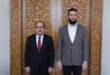 President al-Sharaa receives Mr. Abdul Rahman Mustafa in Damascus