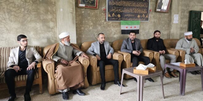 Lattakia Governor discusses service improvements with residents of Saqoubin and Sinjwan