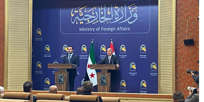 Syrian and Iraqi Foreign Ministers Stress Developing Historical Bilateral Relations