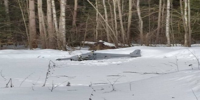 Cae un dron de fabricación ucraniana cerca de Moscú