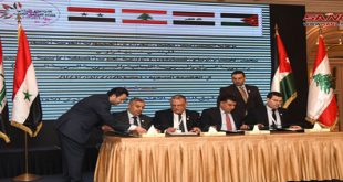 Siria, Líbano, Jordania e Iraq firman acuerdo de cooperación para lograr integración agrícola