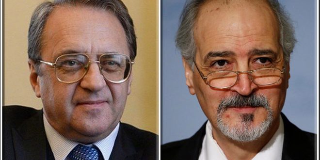 Bogdanov y Jaafari repasan situación en Siria