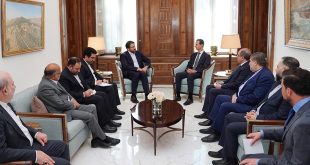 ???????????????? Presidente al-Assad aborda con Ministro iraní de Carreteras y Desarrollo Urbano nuevas perspectivas de cooperación económica