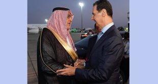 Presidente Al-Assad llega a Damasco tras su participación en la Cumbre Árabe de Yede