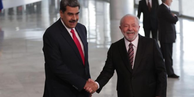 Venezuela quiere ser parte de los BRICS, afirma Maduro a Lula da Silva