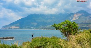 Belleza de la localidad de Ras al-Basit en la provincia costera siria de Latakia