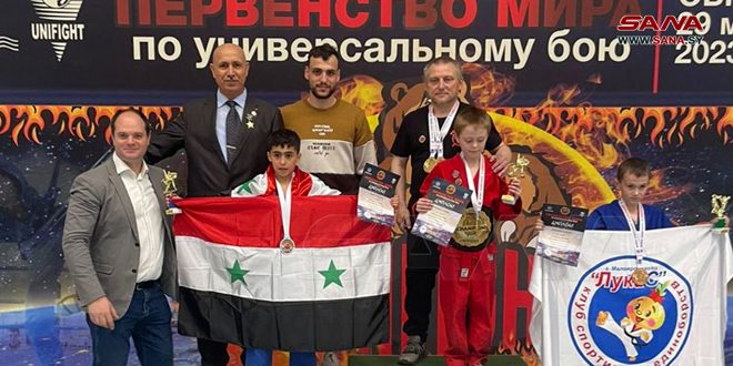 Siria gana presea de plata en Campeonato Mundial Junior de Unifight