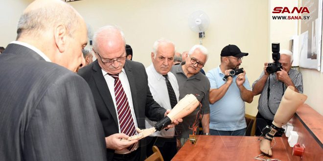 La apertura del primer centro de fabricación de prótesis en la Universidad de Alepo