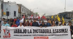 Protestas antigubernamentales continúan en Perú