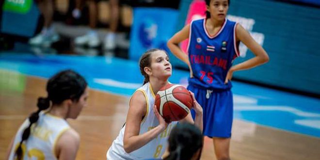 Siria vence a Tailandia en Campeonato Juvenil de Asia Occidental de Baloncesto Femenino