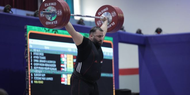 Siria gana medalla de oro en Halterofilia en Juegos Deportivos Árabes