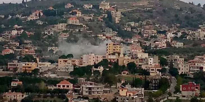 Cuatro heridos tras bombardeo israelí en el sur del Líbano