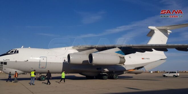 Llega a Siria otro avión emiratí con ayuda a desplazados libaneses