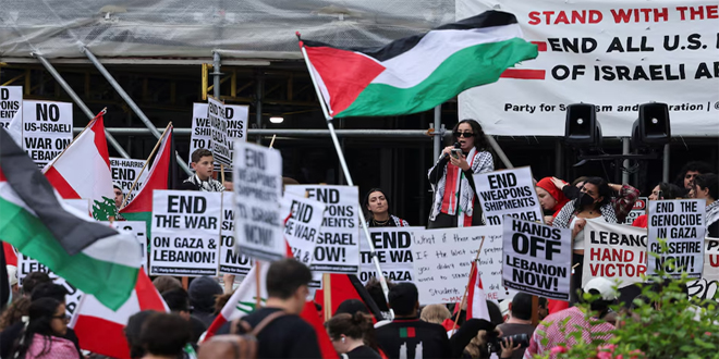 Manifestations dans plusieurs villes américaines pour protester contre le soutien américain continu à Israël