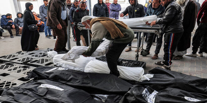 Quatre martyrs et de nombreux blessés à la suite du bombardement par l’occupation de Khan Younis