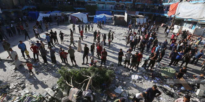 Cinq martyrs dans le bombardement par l’occupation de la ville de Rafah