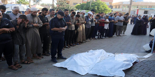 İşgalcilerin Gazze Şeridi’nin Çeşitli Bölgelerini Bombalaması Sonucu 8 Şehit Ve Çok Sayıda Yaralı